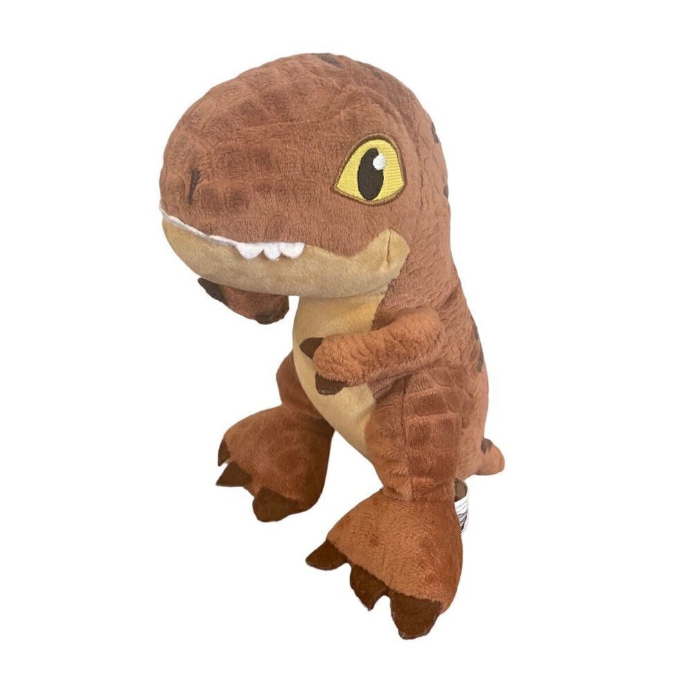 Jurassic World Camp Cretaceous Plush Soft Toy 12" T-Rex Brown Dino Dinosaur Toy